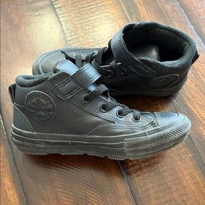 Converse Kids Black High-Top Sneakers